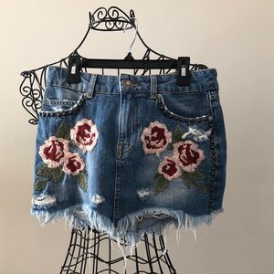 Free People Mini Skirt